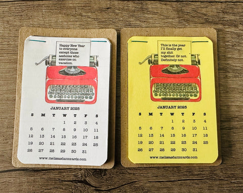 2025 mini calendars